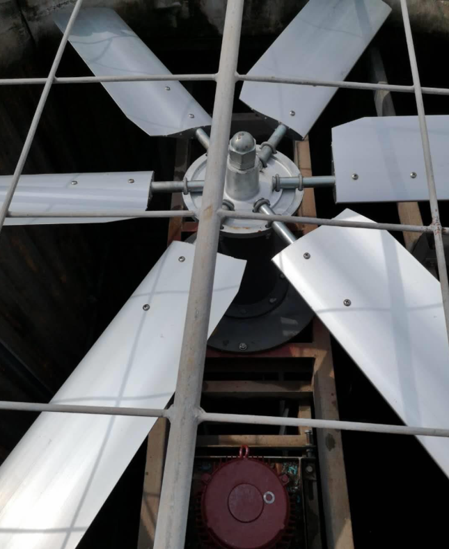 冷却塔风机安装维护