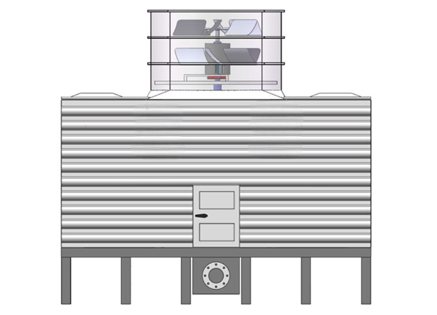 冷却塔空气分配装置