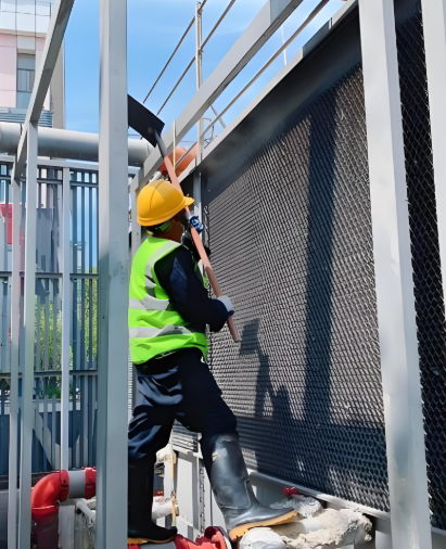 地铁七号线冷却塔施